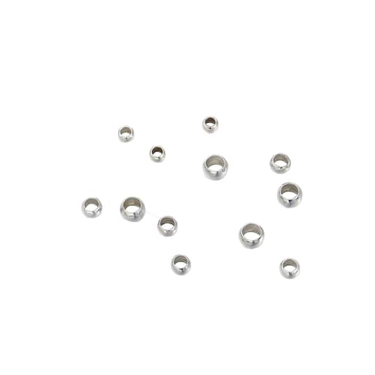 Assorted Metal Crimp Beads